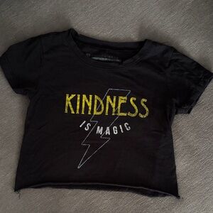 Prince Peter Collection Black 'Kindness is Magic' Kids T-Shirt
